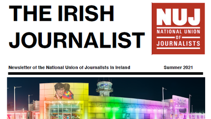 Cover: Irish Journalist Summer 2021