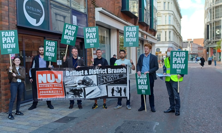 Belfast Reach picket