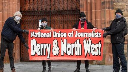 Derry Stand up for Journalism 7 Dec