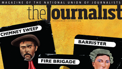 Cover: The Journalist July August 2018
