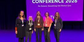 NUJ delegation the TUC Women's Conference 2026