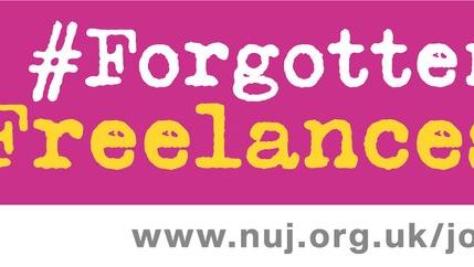 #Forgotten Freelances large logo (pink)