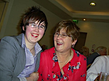 Lyra McKee with her mother Joan