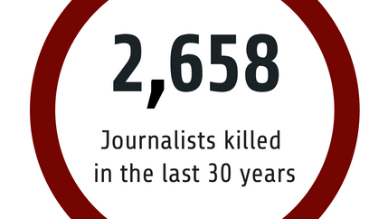 IFJ 30 years journalists killed
