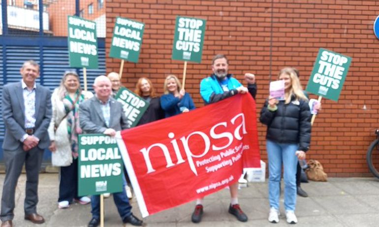 Nipsa supports BBC NI strike  2