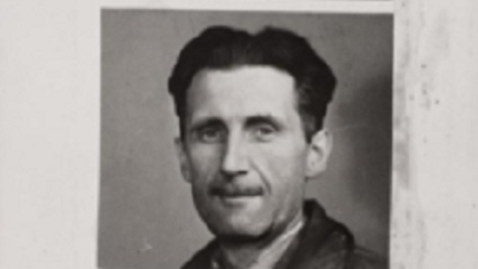 George Orwell NUJ card