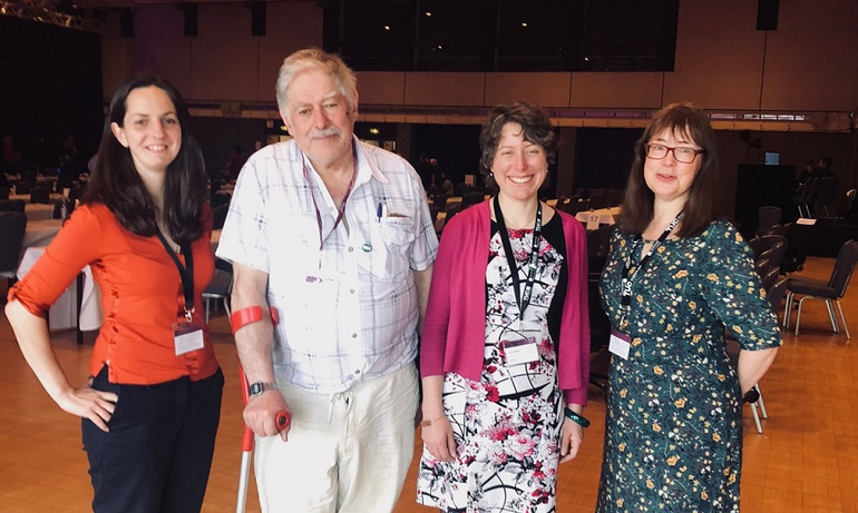 NUJ delegates at TUC Disabled Workers' Conference 2019