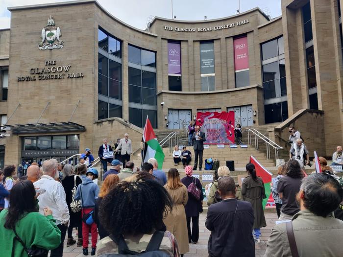 NUJ Glasgow vigil on 22 August