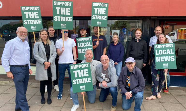 Alex Cunningham MP Tees picket