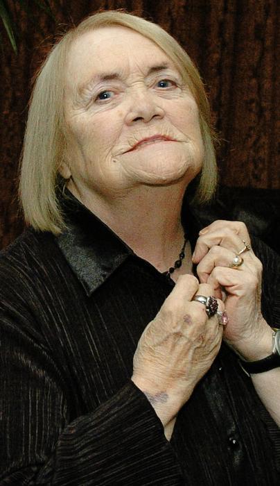 Rosaline Kelly wearing a dark top.