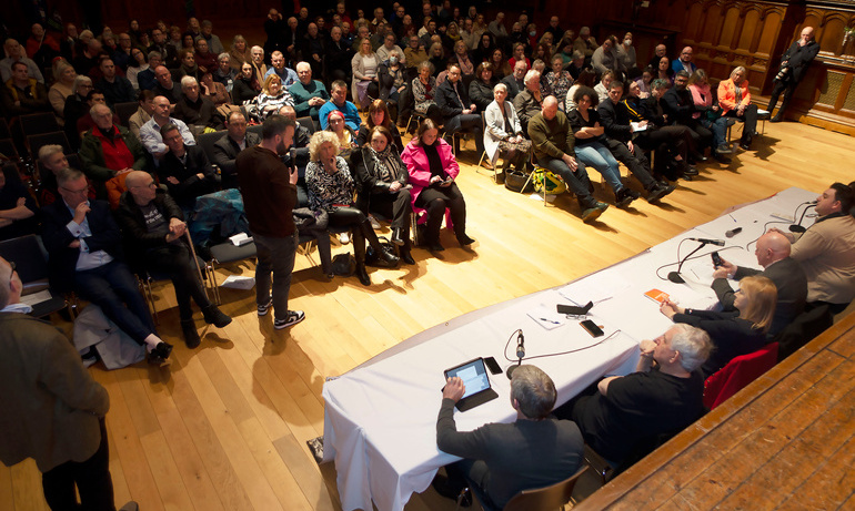 Colum Eastwood at public meeting.jpg