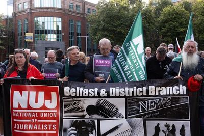 NUJ members organise 48 hours of further action in solidarity with Palestinian journalists