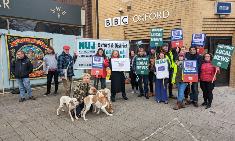 Oxford BBC Local strike