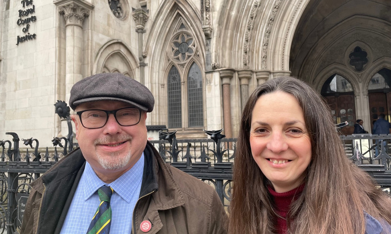 Grahame Morris MP and Natasha Hirst 