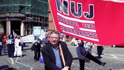 Martin O'Hgana NUJ May Day 2001 