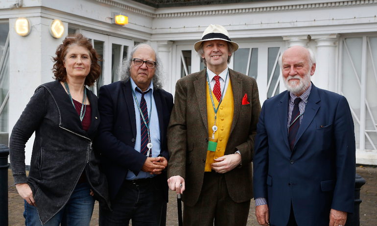 Dave Rotchelle with members of honour