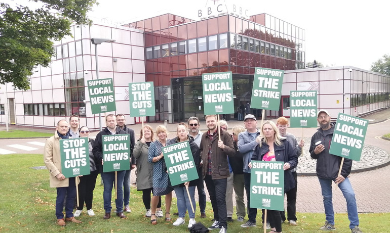 Newcastle picket