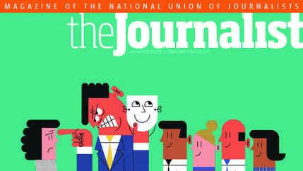 Cover: The Journalist February March 2021