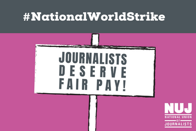 National World journalists prepare to strike