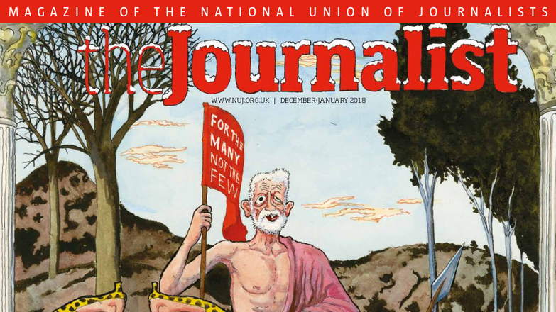 Cover: The Journalist December 2017 January 2018