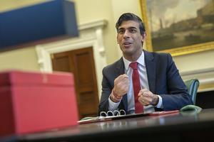 Chancellor Rishi Sunak prepares his budget