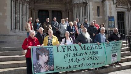 Lyra Mckee vigil 2022