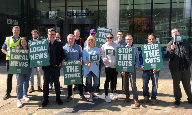 Salford picket