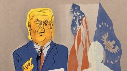 Donald Trump cartoon