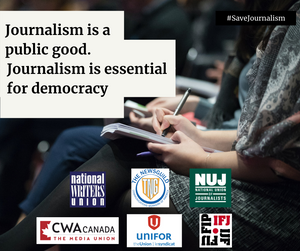 Save Journalism campaign