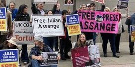 Julian Assange demo