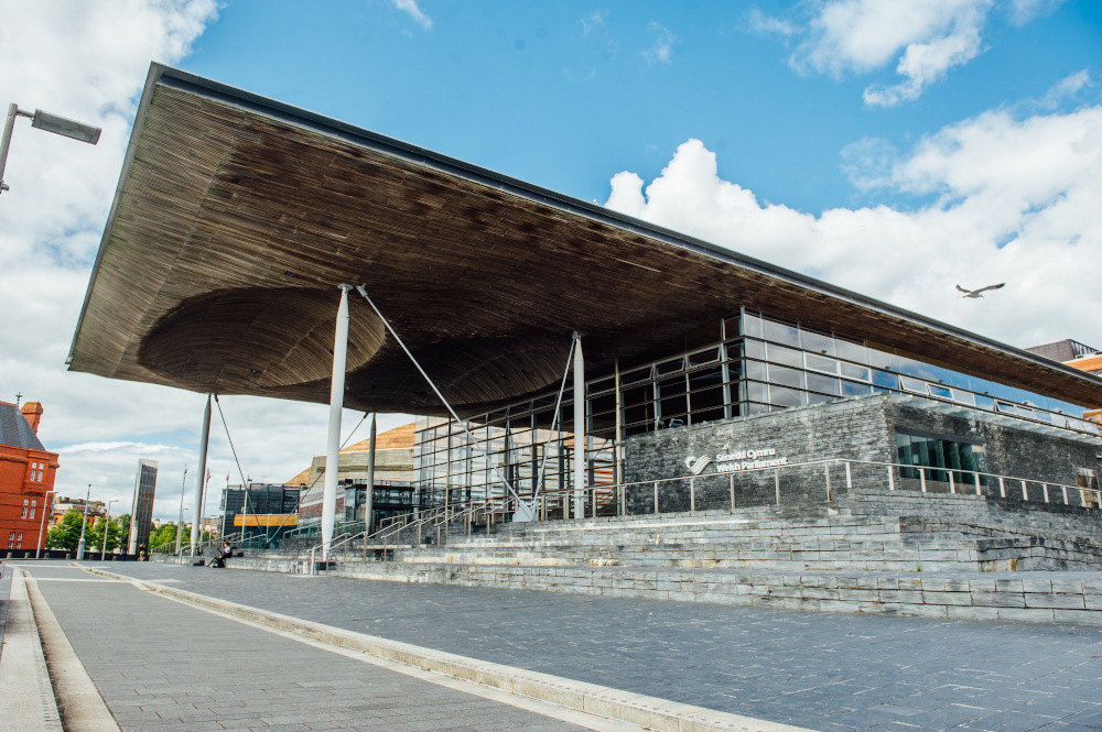 Senedd Cymru building