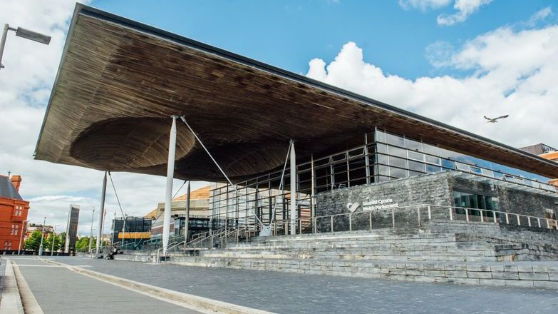 Senedd Cymru building