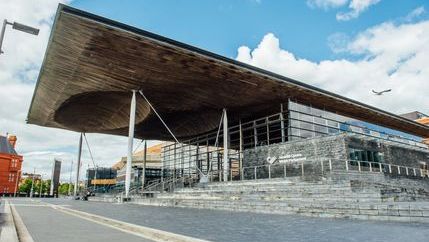 Senedd Cymru building