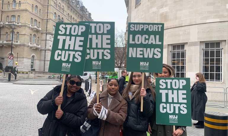 broadcasting house strike.JPG