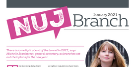 Cover: NUJ Branch January 2021