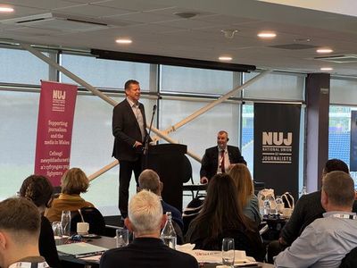 Rhun Ap Iorwerth Opens NUJ Conference On The Future Of Welsh Media